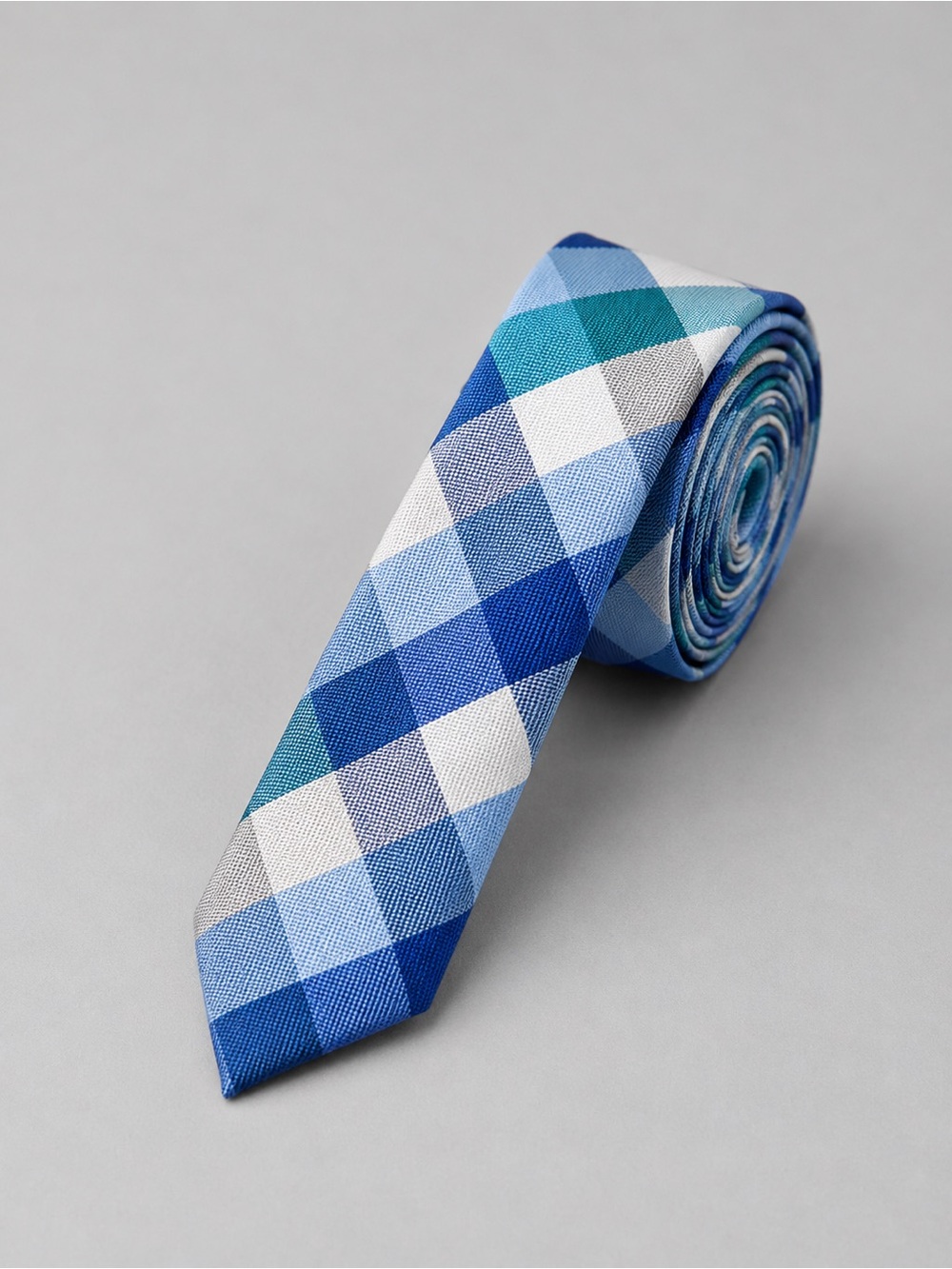 Tommy Hilfiger Boys Plaid Tie OS Preppy